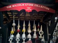 Malcolm Stone has very sensibly and generously lent his collection of signal finials to the Launceston Railway Museum.<br><br>[Ken Strachan 14/04/2017]