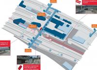 Layout at Waverley following platform extension work currently in progress. Platform 12 is due for completion by the end of the year, followed by 5 and 6 by July 2018.  <br><br>[Network Rail 11/07/2017]