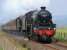 Black Five 45212 and K1 62005 lead the Inverness - Glasgow Central leg of the Great Britain X south of Dalguise.<br><br>[Bill Roberton 02/05/2017]