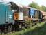 Heavily stripped 58022 was moved from Crewe to Rowsley in 2016 and it is planned to further reduce it to form the basic frame of the <I>Project Icon</I> re-creation of LMS 10000. For now the loco sits in a siding at Rowsley awaiting developments. The Trust already has a suitable EE engine and bogies for this <I>new build</I> project.<br><br>[Mark Bartlett 07/05/2017]