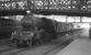 A busy summer Saturday scene on the centre road at Carlisle on 5 August 1961. Nearest the camera is A3 Pacific no 60089 <I>Felstead</I>, a visitor from St Margarets.<br><br>[K A Gray 05/08/1961]