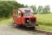 The Goose, a 4w-4wPM railcar based on a Morris Commercial chassis. This was constructed at Stafold Barn in 2015 as a representation of similar American railroad vehicles. Seen carrying visitors at the June 2017 Open Day.<br><br>[Peter Todd 10/06/2017]