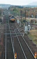 The line closed at Ravenstruther during track repairs to the west of Carstairs station.<br><br>[Ewan Crawford //2005]