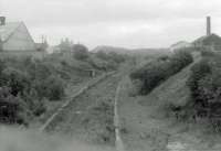 The closed station at Burnbank on the NB Shettleston to Hamilton line, looking north in July 1963.<br><br>[John Robin 02/07/1963]
