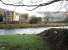 Site of the former crossing point of the Caley/NB link bridge across the Tweed at Peebles in January 2005. Note the surviving part of the bridge abutment on the opposite (north) bank.<br><br>[John Furnevel 20/01/2005]