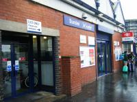 The station entrance at Dundee on 14th August 2017. This was closed in the late 1950s but has since been modernised and reopened.<br>
<br><br>[Veronica Clibbery 14/08/2017]