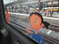 Smiley characters at Amsterdam Central!<br><br>[John Yellowlees 22/07/2017]