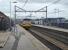 Looking east along the <I>Sheffield</I> platform at Guide Bridge as a Rose Hill bound Pacer pulls in on 16th June 2017. This station once had four tracks and platforms but the new ticket office and car park now occupies the old trackbed behind the Manchester platform. [See image 41751] of this station in 1981. <br><br>[Mark Bartlett 16/06/2017]