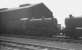 Steam in the shadows, on shed at Thornton Junction in the summer of 1966. Class J38 0-6-0 no 65931 is standing on the left. The locomotive was withdrawn from Dunfermline shed in September of that year and cut up at Shipbreaking Industries, Faslane, the following January.<br><br>[K A Gray //1966]