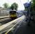 318254, working a Dalmuir bound service, calls at Cambuslang on 2nd September 2017.<br>
<br><br>[David Panton 02/09/2017]