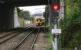 A 4-car 158 set coming off the Borders route at Newcraighall North Junction on 17 September 2017. The 0945 Tweedebank - Edinburgh is about to pass below the road bridge carrying the A1 before its next stop at Newcraighall station.<br><br>[John Furnevel 17/09/2017]