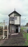 A shot of Forres signal box,now gone.<br><br>[John Gray //]