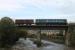 A feature of the ELR 2017 railcar gala was a number of DMUs running with trailing loads. GRC&W single unit 55001 runs across Summerseat viaduct coupled to a CCT van on a short working from Bury to Ramsbottom on Day 1, Saturday 4th November.<br><br>[Mark Bartlett 04/11/2017]