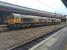 Two GBRf 66s running south through Platform 9 at York on 19th November 2017. The locos are 66752 <I>The Hoosier State</I> and 66712 <I>Peterborough Power Signalbox<?I>.<br>
<br><br>[Alan Cormack 19/11/2017]