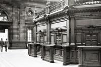 The booking hall at Edinburgh Waverley seen on 26/08/61.<br><br>[David Murray-Smith 26/08/1961]