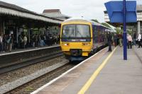 FGW service from Paddington to Oxford calls at Maidenhead on 18 June 2009.<br><br>[John McIntyre 18/06/2009]