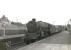 A Dumfries - St Enoch train calls at Sanquhar on 16 July 1961 behind Black 5 45010. <br><br>[G H Robin collection by courtesy of the Mitchell Library, Glasgow 16/07/1961]