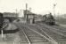 Stanier 3P 2-6-2T 40189 of Dawsholm shed about to run through Dalreoch Junction on 20 April 1957 with a train off the Balloch branch bound for Carmyle.   <br><br>[G H Robin collection by courtesy of the Mitchell Library, Glasgow 20/04/1957]