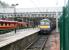 The east end of Waverley in December 2006 looking back towards the station along platform 4. Emu 322482 is waiting to leave with an early afternoon service to North Berwick, while stabled in the short bays to the left (destined to become platforms 5 & 6) are EWS 'sleeper' locomotives 90034 and 67018. <br><br>[John Furnevel 20/12/2006]