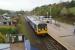 A Sheffield to Manchester service calls at Chinley on a wet 12 May 2013. The single, wide island platform is a significant reduction on what was once a large country station. [See image 32068] for a view in the other direction from a little further west some 45 years earlier.<br><br>[John McIntyre 12/05/2013]