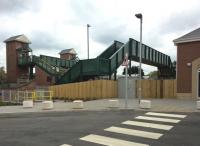 <h4><a href='/locations/K/Kenilworth'>Kenilworth</a></h4><p><small><a href='/companies/L/London_and_Birmingham_Railway'>London and Birmingham Railway</a></small></p><p>A small collection of footbridges at Kenilworth. That on the left is the new station footbridge; that on the right carries a footpath. 79/99</p><p>30/04/2018<br><small><a href='/contributors/Ken_Strachan'>Ken Strachan</a></small></p>
