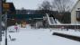 Disruptive snow conditions in Dunblane station on 2nd March 2018. DRS 37602 is engaged on a Network Rail special working.<br>
<br><br>[David Prescott 02/03/2018]