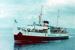 An image of 'Southsea's sister ship 'Shanklin' renamed as 'Prince Ivanhoe'. She is approaching Largs in the early summer of 1981. Purchased from Sealink by a company connected to the Waverley operation and operated by Waverley Excursions she was brought to Glasgow on the 21st of November 1980, refurbished and renamed for April 1981. 1981 was her only season, for on 3rd August while under the command of  a relief master, she grounded in Port Eynon Bay in the Bristol Channel and became a total loss. All passengers were safely evacuated. By a year later she was a pile of unrecognisable scrap steel.<br><br>[Colin Miller 11/03/2018]