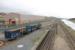 Looking south from the station footbridge at Sellafield on 8th March 2018, with the DRS depot on the left inside the secure area. The sidings alongside the running lines often see DRS locos stabled between flask duties [See image 61933] but not on this occasion.  <br><br>[Mark Bartlett 08/03/2018]