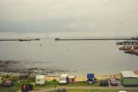 What the Peterhead Prison Railway was used to build; the breakwaters of Peterhead Harbour.<br><br>[Ewan Crawford //]