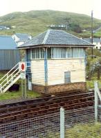 Mallaig signalbox. Reputedly with the best view from any British signalbox. Bet it was cold too. Sadly now gone.<br><br>[Ewan Crawford //]