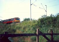 Heading east at Georgetown. No access at the time beyond this fence as it was MOD property.<br><br>[Ewan Crawford //1987]