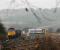 Coal train being loaded at Inverkeithing Central Junction passed by passenger train on west to south curve.<br><br>[Ewan Crawford //]