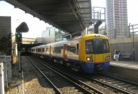 <h4><a href='/locations/S/Shepherds_Bush'>Shepherd's Bush</a></h4><p><small><a href='/companies/W/West_London_Railway'>West London Railway</a></small></p><p>378209, with a London Overground service from Clapham Junction to Willesden Junction, arriving at Shepherd's Bush station on 4th September 2013. This section of the West London Line had closed to regular traffic in 1940 but remained open for freight and summer excursions to the south coast until fully reopened in 1994 with a service of diesel units between Clapham Junction and Willesden Junction. This was later electrified and became part of London Overground in 2007 with Shepherd's Bush station opening more or less on the site of Uxbridge Road station, that had closed in 1940, in 2008. Most London Overground trains now work through all the way from Clapham Junction to Stratford via Hampstead Heath and the station is also served by Southern services between Milton Keynes Central and East Croydon. 21/58</p><p>04/09/2013<br><small><a href='/contributors/David_Bosher'>David Bosher</a></small></p>