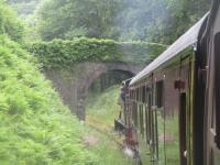 <h4><a href='/locations/D/Danycoed_Halt'>Danycoed Halt</a></h4><p><small><a href='/companies/G/Great_Western_Railway'>Great Western Railway</a></small></p><p>Gwili Railway train heading north to Danycoed in south-west Wales, on 9th June 2018. 5/10</p><p>09/06/2018<br><small><a href='/contributors/David_Bosher'>David Bosher</a></small></p>