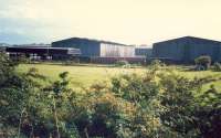 Just west of Dalmuir Riverside was the Chivas Regal bottling site. The line is lifted here now.<br><br>[Ewan Crawford //1987]
