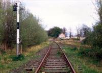 Alloa West Level Crossing seen from the former mainline. Access by kind permission of British Rail.<br><br>[Ewan Crawford //1988]