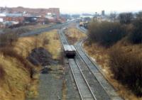 Looking to Kilmarnock along the course of the closed GPK&AR.<br><br>[Ewan Crawford //1988]