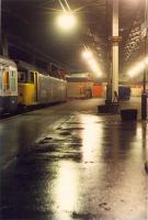 Platform 1 at Inverness.<br><br>[Ewan Crawford 03/01/1989]