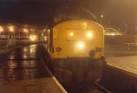 37s ready with the first trains of the day to Thurso & Wick and Kyle of Lochalsh. <br><br>[Ewan Crawford 03/01/1989]
