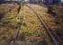 Ardrossan North from the overbridge looking to Montgomerie Pier. The trackbed to the right betrays that the Shell refinery sidings have just been lifted.<br><br>[Ewan Crawford //1987]