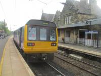 <h4><a href='/locations/M/Morpeth'>Morpeth</a></h4><p><small><a href='/companies/N/Newcastle_and_Berwick_Railway'>Newcastle and Berwick Railway</a></small></p><p>142016 from Newcastle, just terminated at Morpeth with a Sunday service on 15th June 2018. The train will move forward onto the first few yards of the Bedlington freight branch to reverse into the opposite platform to form a return service to Metro Centre. 4/5</p><p>15/06/2018<br><small><a href='/contributors/David_Bosher'>David Bosher</a></small></p>