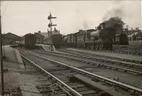 G.N.S.R. 4.4.0 62227 at Elgin (L.N.E.).<br><br>[G H Robin collection by courtesy of the Mitchell Library, Glasgow 04/07/1950]