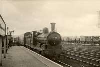 Darlington train arriving at Penrith. NER 0.6.0 65047.<br><br>[G H Robin collection by courtesy of the Mitchell Library, Glasgow 14/04/1951]