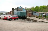 View east towards Stainmore at Kirkby Stephen East station in May 2006.<br><br>[John Furnevel 11/05/2006]