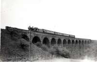 Cumnock Viaduct. Class 2 4.4.0 40574.<br><br>[G H Robin collection by courtesy of the Mitchell Library, Glasgow 09/05/1959]