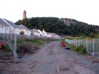 The Wallace Monument looks down on the site of Causewayhead station.<br><br>[Ewan Crawford 01/07/2006]