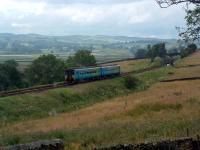 Leeds bound Sprinter approaches Hellifield from the west.<br><br>[Ewan Crawford 10/07/2006]
