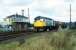 26 041 passes Larbert Junction taking the Edinburgh road with Menstrie - York/Kings Lynn empties. Access by kind permission of British Rail.<br><br>[Ewan Crawford //1990]